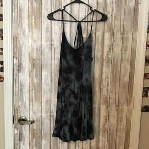 Tie dyed flows dress